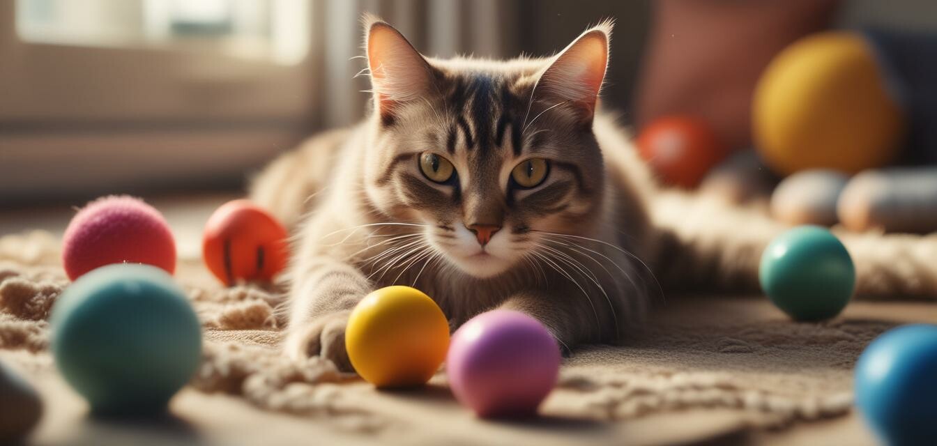 Image of interactive cat toys